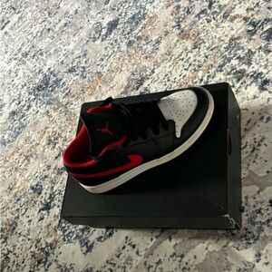 Nike Air Jordan Black and Red Men's Shoes